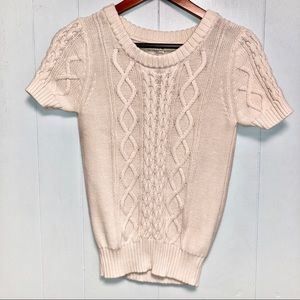 🌴Forever 21 Short Sleeve Sweater Top Small
